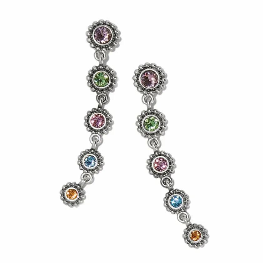 Brighton Twinkle Drops Post Drop Earrings New
