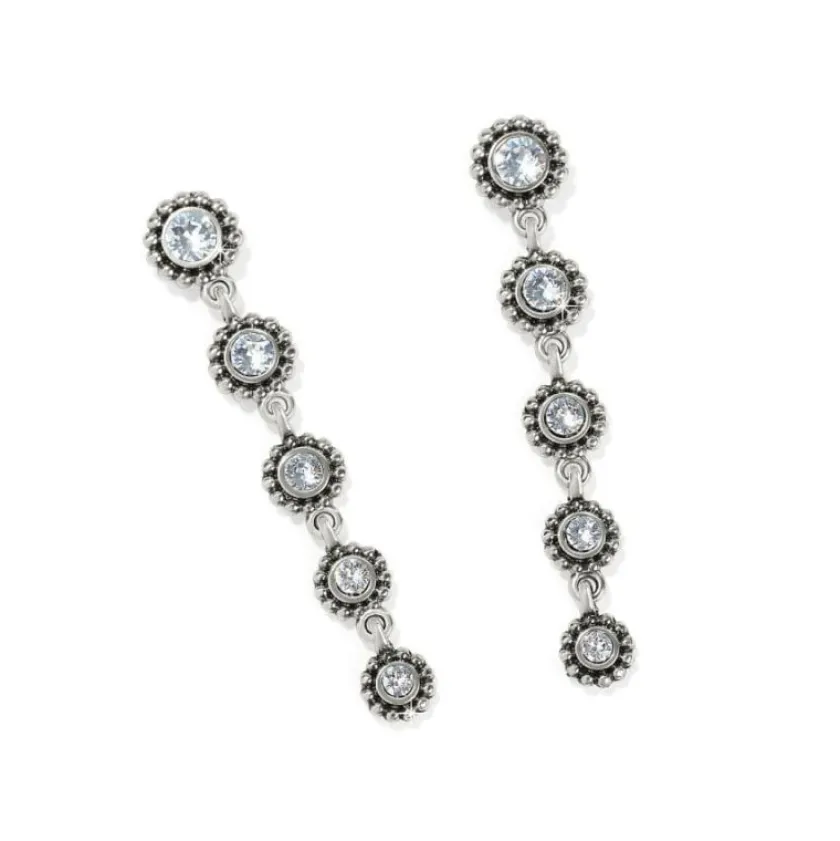 Brighton Twinkle Drops Post Drop Earrings New