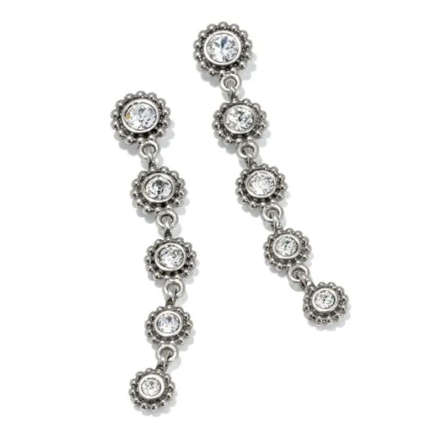 Brighton Twinkle Drops Post Drop Earrings New
