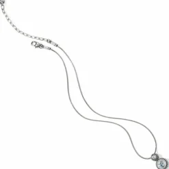 Brighton Twinkle Duo Necklace Silver New