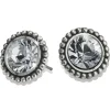 Brighton Twinkle Large Post Earrings Silver Clearance