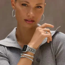 Brighton Twinkle Link Watch Band Silver Best