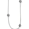 Brighton Twinkle Long Necklace Silver Outlet