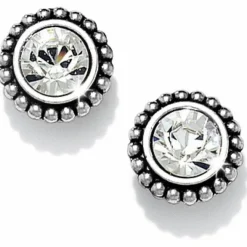 Brighton Twinkle Medium Post Earrings Silver Fashion