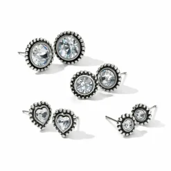 Brighton Twinkle Medium Post Earrings Silver Fashion