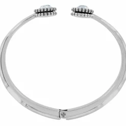 Brighton Twinkle Open Hinged Bangle Silver Sale