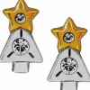 Brighton Twinkle Tree Mini Post Earrings Silver-Gold New