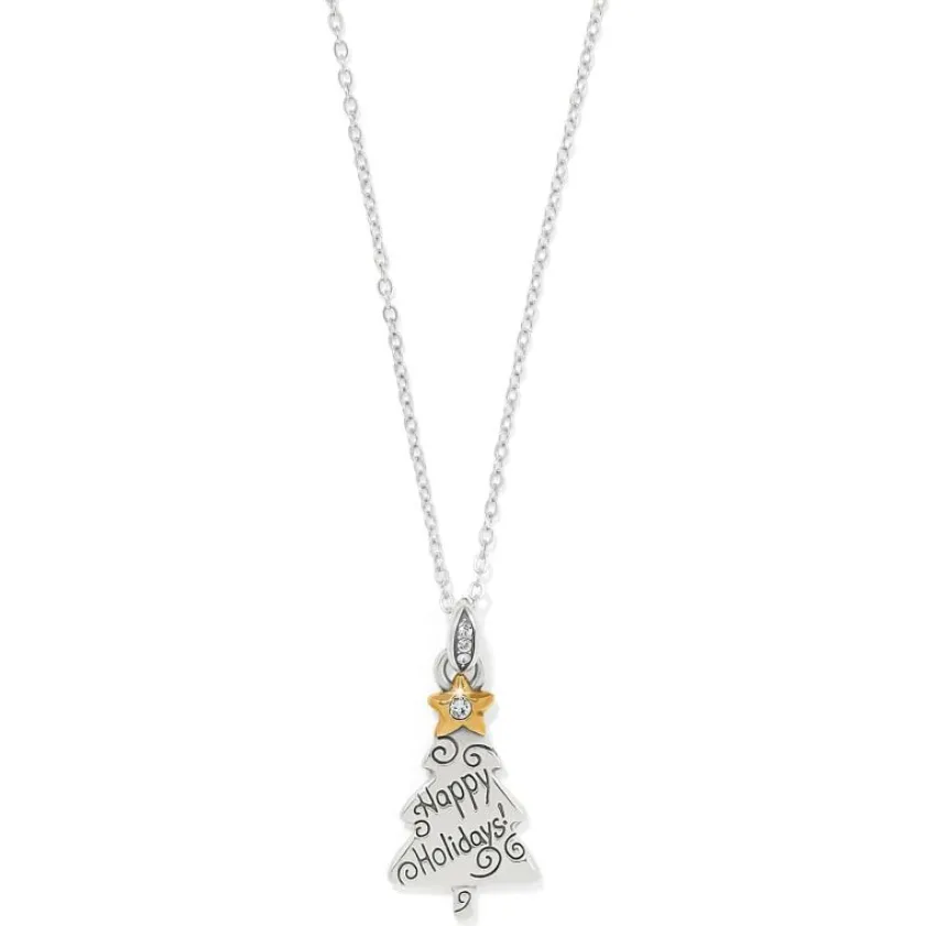 Brighton Twinkle Tree Necklace Silver-Gold Best