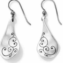 Brighton Twirl French Wire Earrings Silver Online