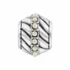Brighton Twist Bead Silver-Pearl Hot