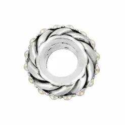 Brighton Twist Bead Silver-Pearl Hot