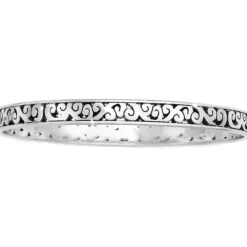 Brighton Uluwatu Narrow Bangle Silver Online