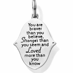 Brighton Valentina Medallion Amulet Silver-Gold Discount