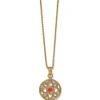 Brighton Venetian Gems Necklace Gold-Red Best