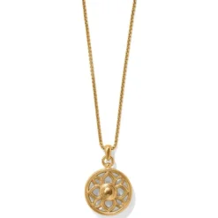 Brighton Venetian Gems Necklace Gold-Red Best