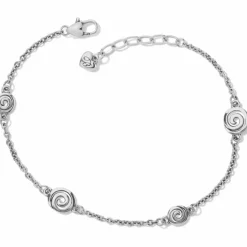 Brighton Vertigo Anklet Silver Discount
