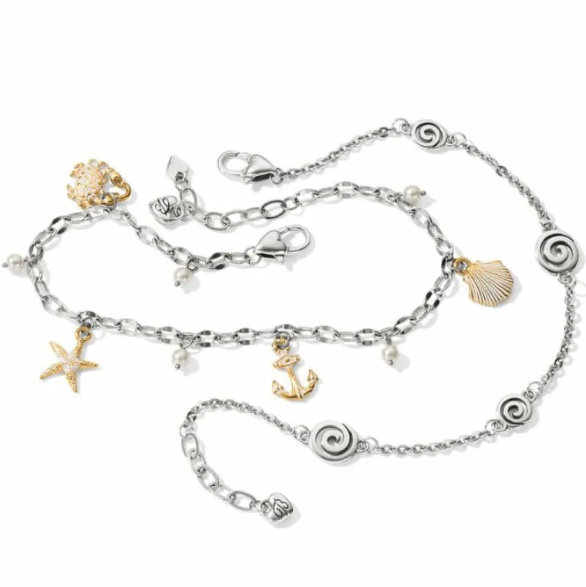 Brighton Vertigo Anklet Silver Discount