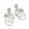 Brighton Vertigo Vibe Statement Post Drop Earrings Silver Online