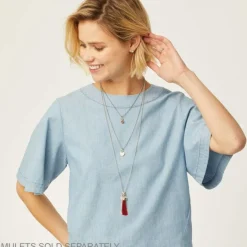 Brighton Vivi Delicate Long Charm Necklace Best