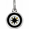 Brighton Voyage Adventure Charm Silver-Black Discount