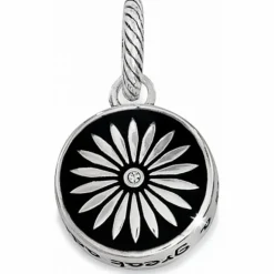 Brighton Voyage Adventure Charm Silver-Black Discount