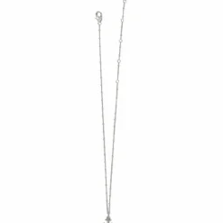Brighton Voyage Mini Anchor Necklace Silver Hot