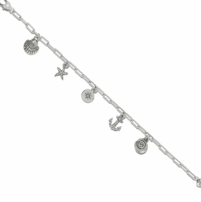 Brighton Voyage Mini Charm Bracelet Silver Sale