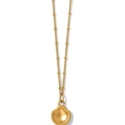 Brighton Voyage Mini Shell Necklace Gold Outlet