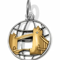 Brighton Wanderlust London Amulet Silver-Gold Discount