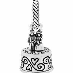 Brighton Wedding Cake Charm Silver Fashion