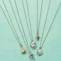 Brighton Wentletrap Shell Necklace Silver Online