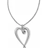Brighton Whimsical Heart Convertible Necklace Silver Online