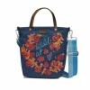 Brighton Wild At Heart Embroidered Medium Messenger Bag Multi Fashion