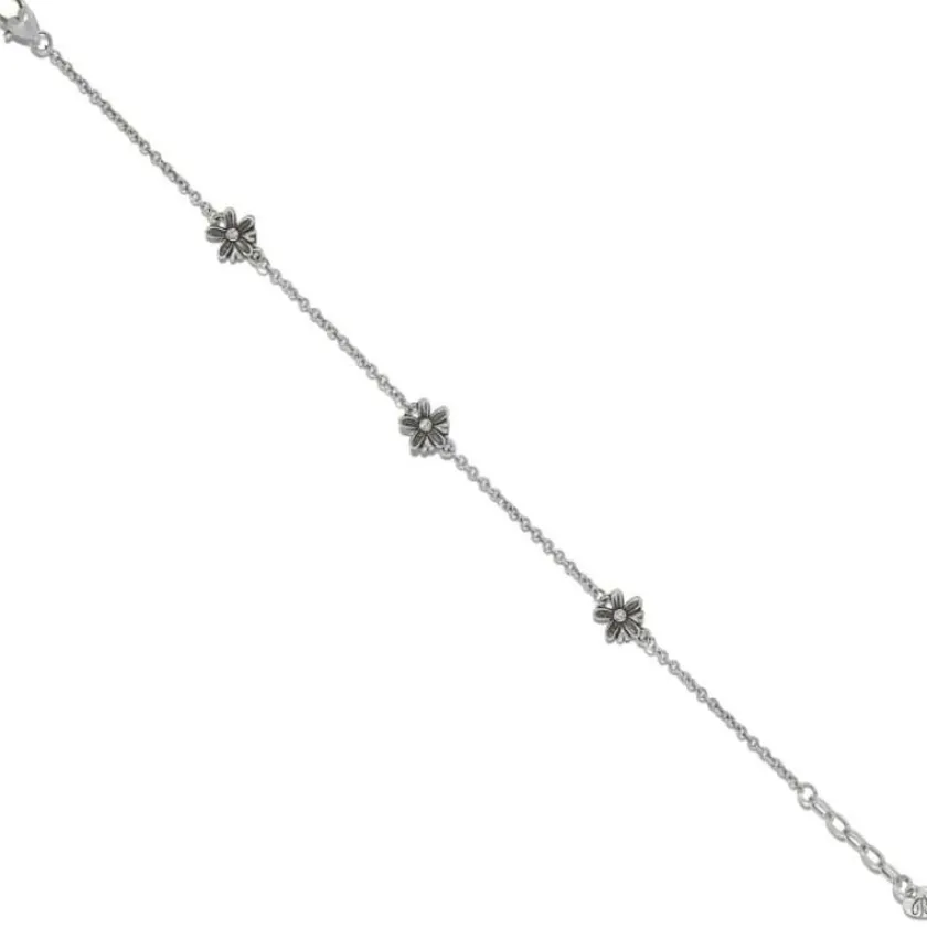 Brighton Wild Flowers Anklet Silver New