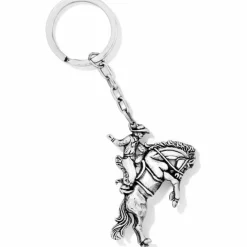 Brighton Wild West Key Fob Silver Outlet