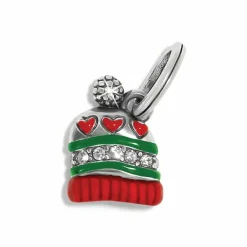 Brighton Winter Hat Charm Silver-Multi New