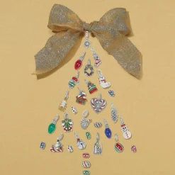 Brighton Winter Hat Charm Silver-Multi New
