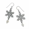 Brighton Winter's Miracle French Wire Earrings Silver Best