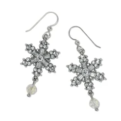Brighton Winter's Miracle French Wire Earrings Silver Best