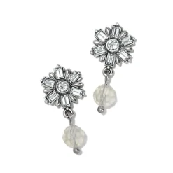 Brighton Winter's Miracle Post Drop Earrings Silver New