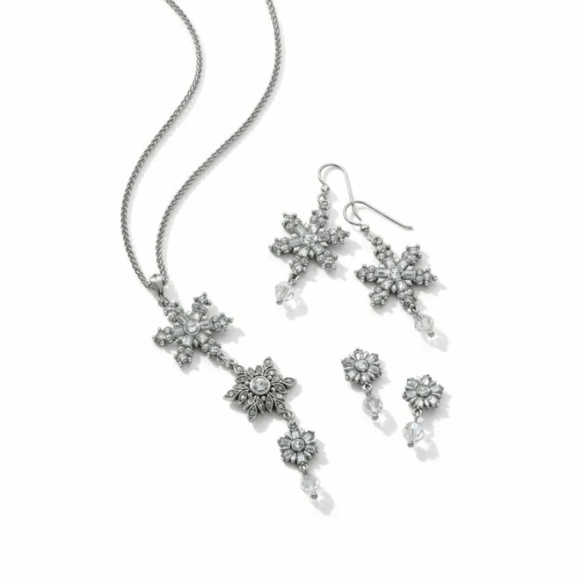Brighton Winter's Miracle Trio Necklace Silver Online