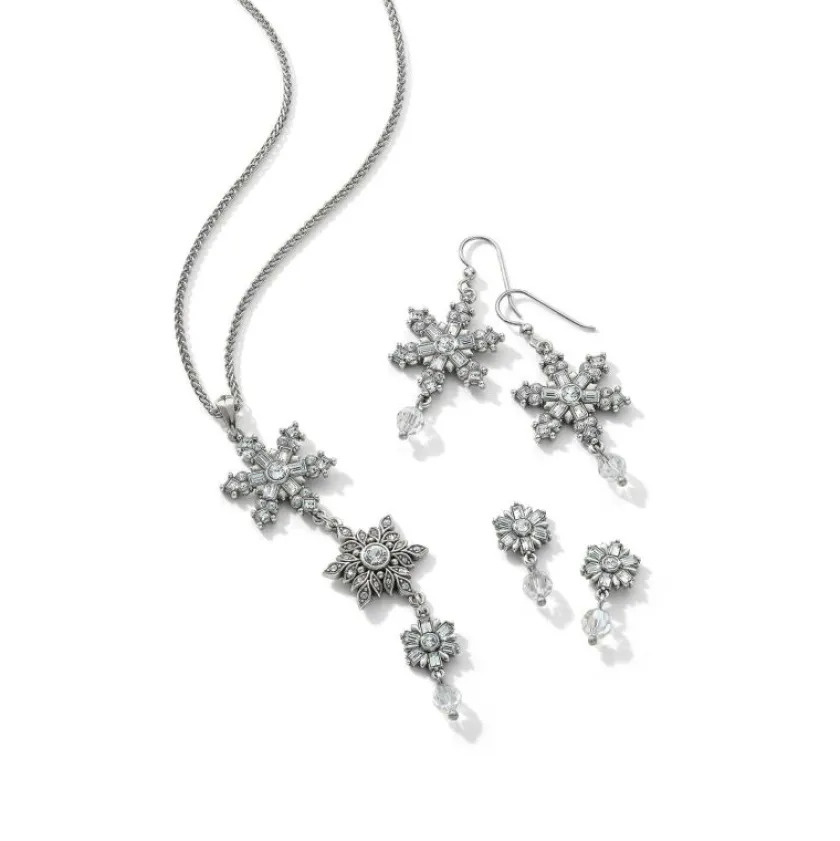 Brighton Winter's Miracle Trio Necklace Silver Online