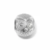 Brighton Wisdom Owl Bead Silver New