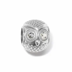 Brighton Wisdom Owl Bead Silver New