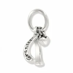 Brighton Wishbone Love Charm Silver New