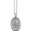 Brighton Wonderful Christmas Time Shaker Necklace Silver-Gold Discount
