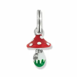 Brighton Woodland Mushroom Charm Silver-Multi Outlet