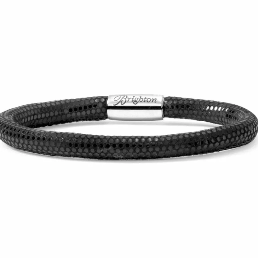 Brighton Woodstock Sparkle Single Bracelet BlackShine New