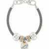 Brighton World's Best Grandma Bracelet Silver-Gold Fashion