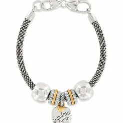Brighton World's Best Grandma Bracelet Silver-Gold Fashion